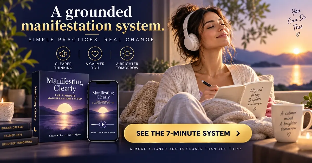 Manifesting Clearly 1200 by 628 affiliate banner