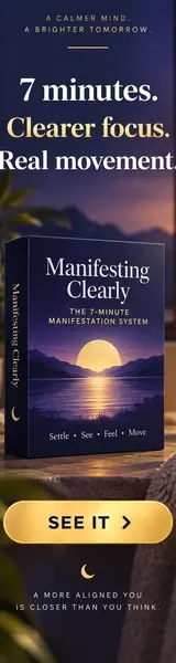 Manifesting Clearly 160 by 600 affiliate banner