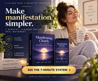 Manifesting Clearly 336 by 280 affiliate banner