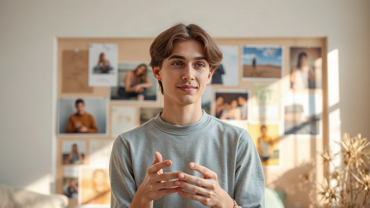 Editorial scene illustrating What If Your Vision Board Goals Change?