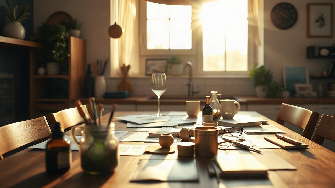Editorial scene illustrating Common Vision Boards Mistakes
