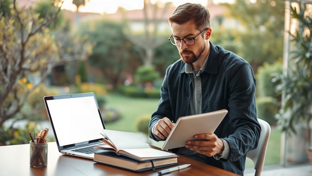 Editorial scene illustrating Does Future-Self Work Work? What It Can and Cannot Do