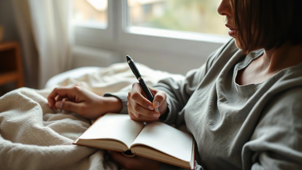 Editorial scene illustrating How to Pair Manifestation Journaling With Real-World Action