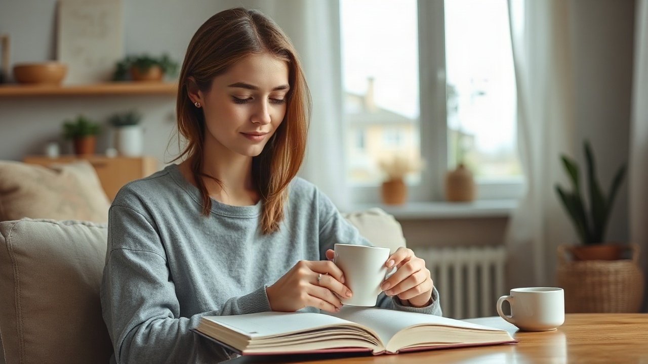 Editorial scene illustrating How to Track Progress With Gratitude Practice Without Obsessing