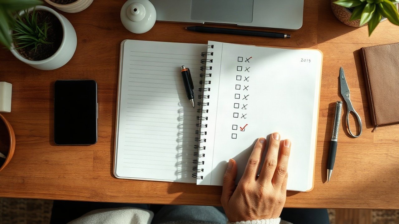 Editorial scene illustrating How to Track Progress With Scripting Without Obsessing