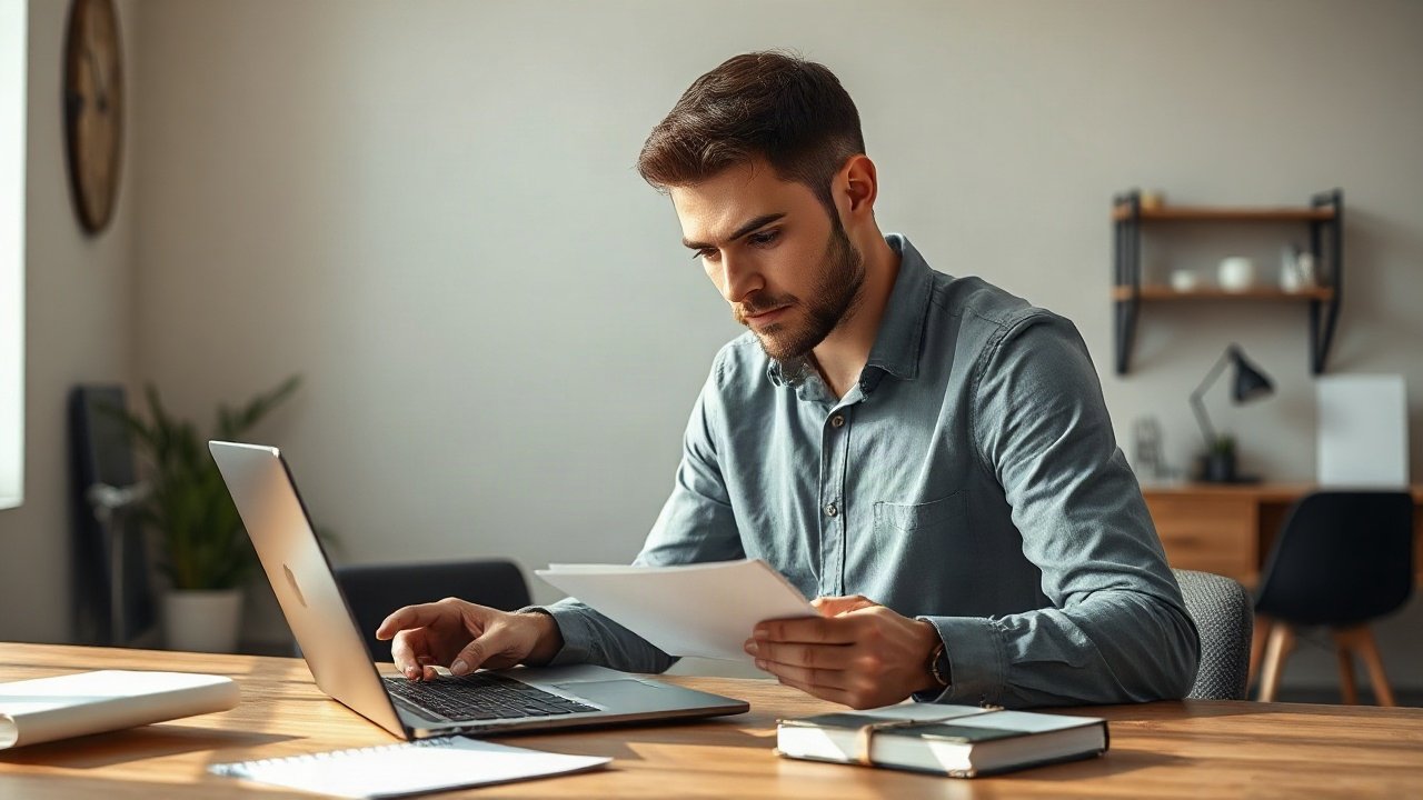 Editorial scene illustrating How to Track Progress With Self-Concept Work Without Obsessing