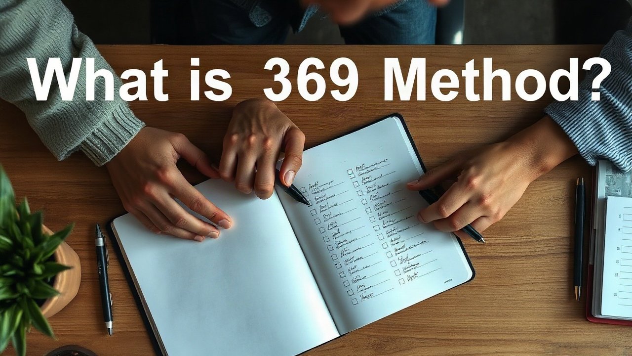 Editorial scene illustrating What Is 369 Method?