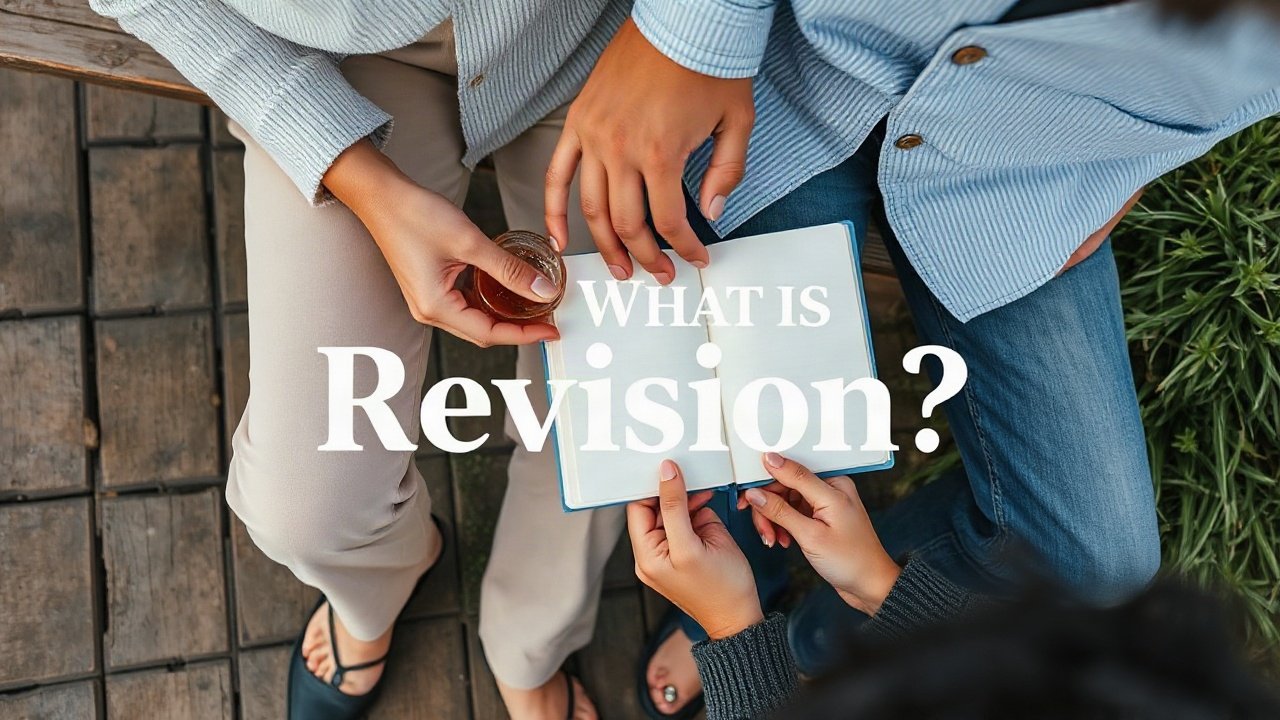 Editorial scene illustrating What Is Revision?