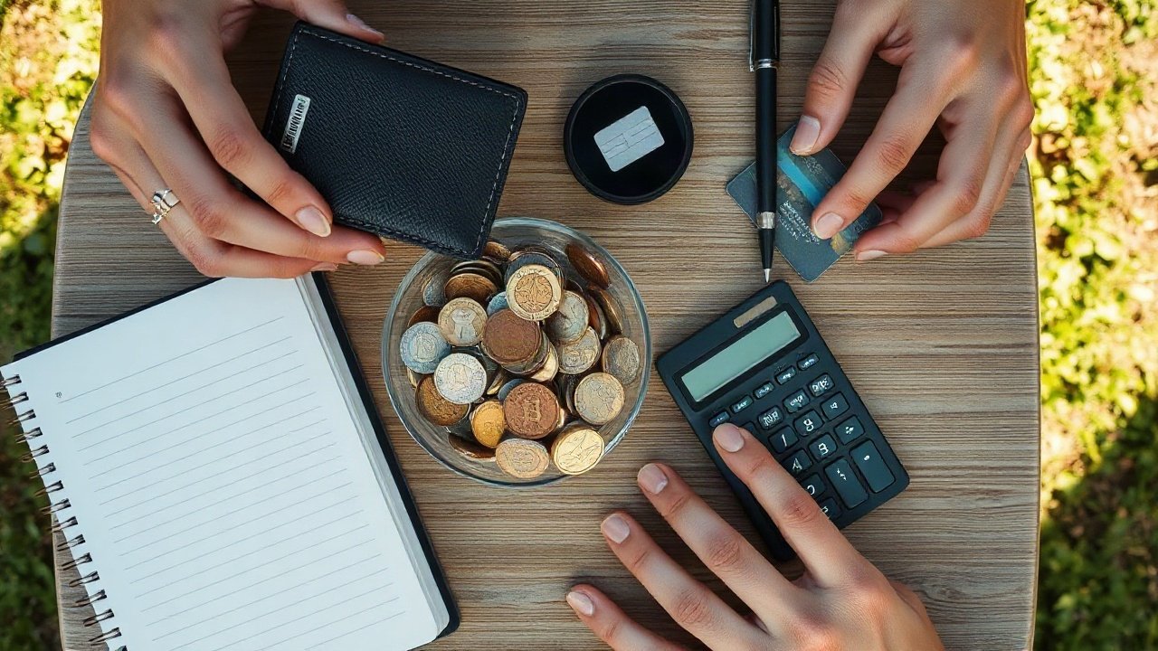 Editorial scene illustrating Future-Self Work for Money: A Practical Guide