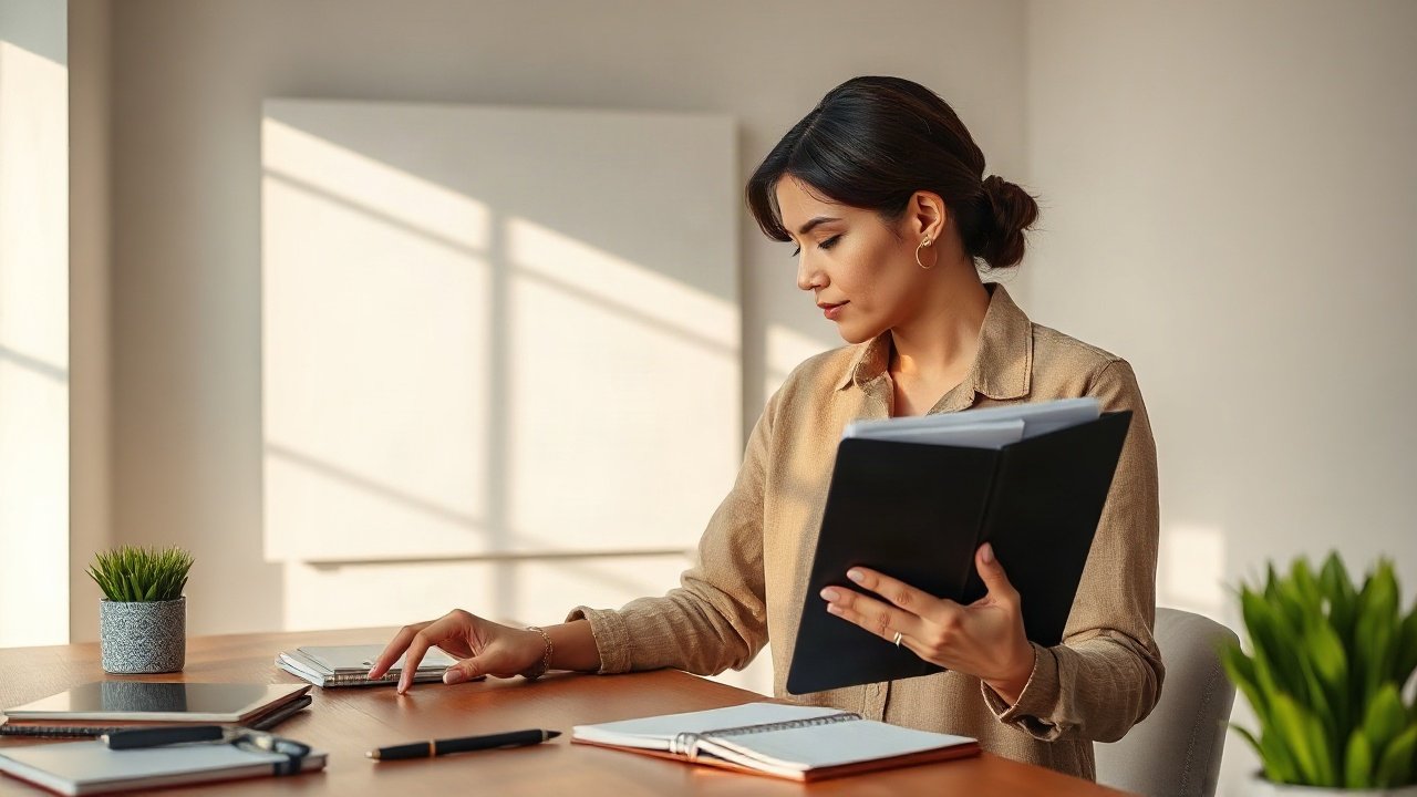 Editorial scene illustrating Implementation Intentions for Career: A Practical Guide