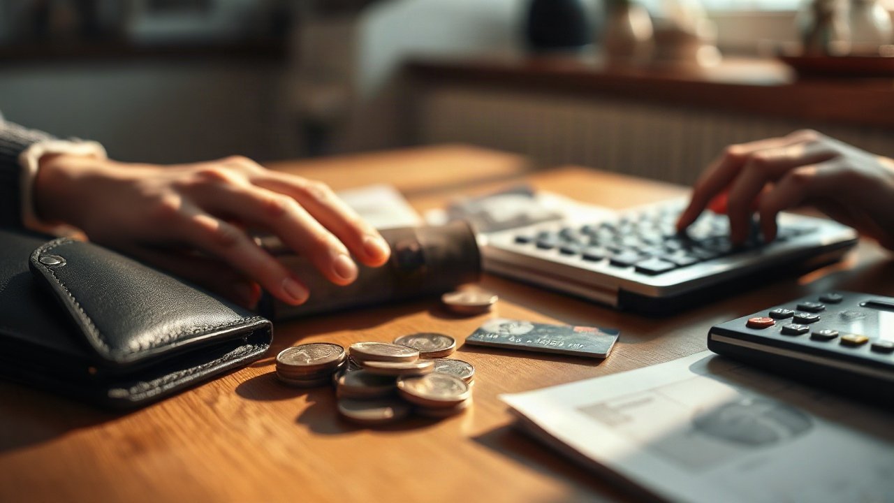 Editorial scene illustrating Living in the End for Money: A Practical Guide