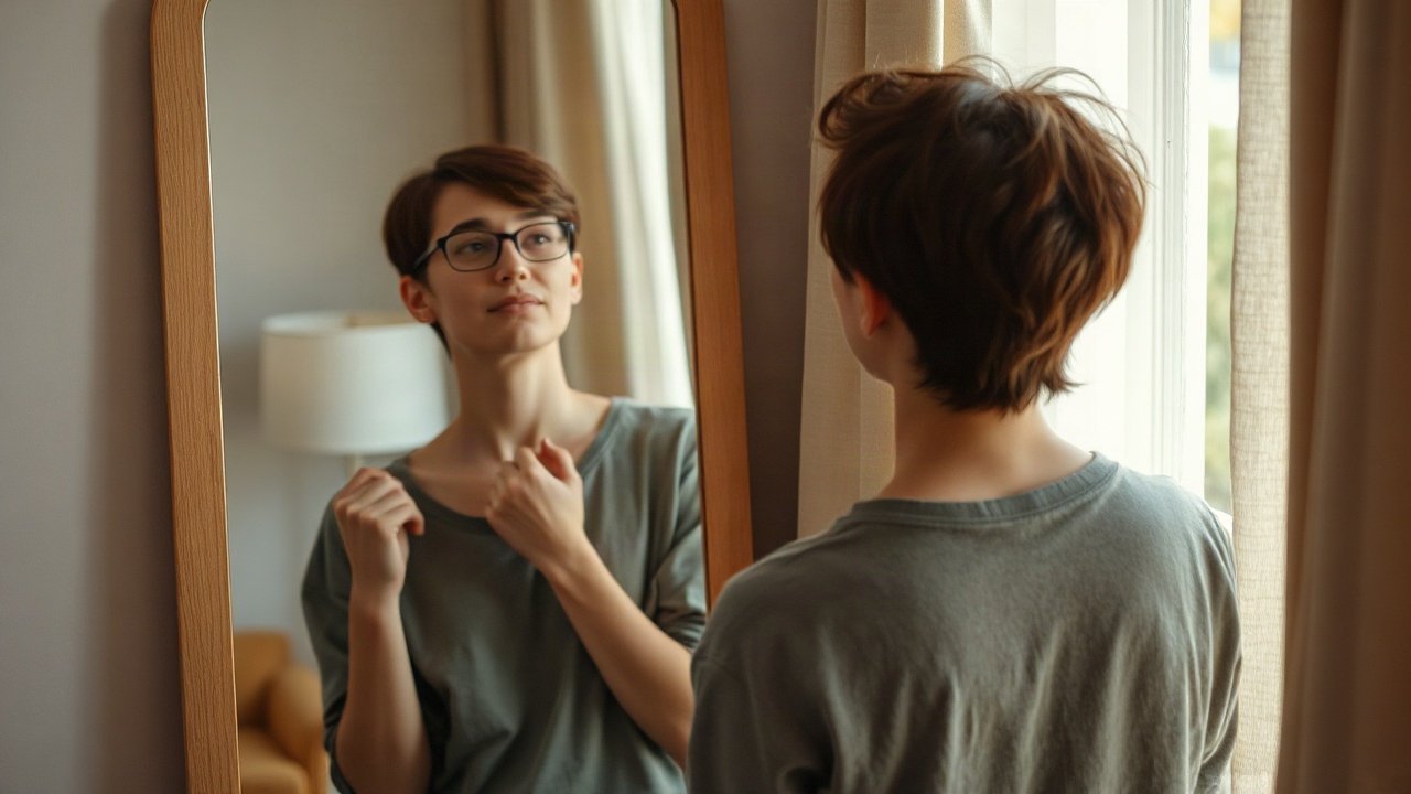 Editorial scene illustrating Affirmations for Fear Of Criticism: Start With Believable Language
