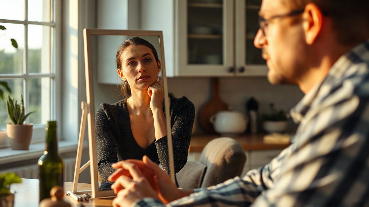 Editorial scene illustrating Affirmations for Fear Of Selling: Start With Believable Language