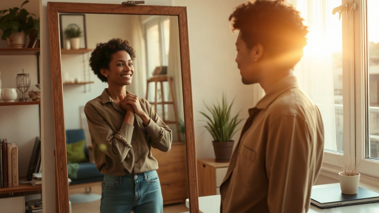 Editorial scene illustrating Fear Of Being Seen: How It Can Shape Your Manifestation Practice