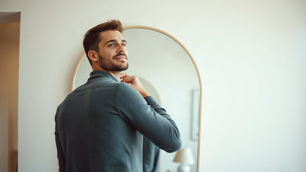 Editorial scene illustrating Feeling Undeserving Of Success: How It Can Shape Your Manifestation Practice