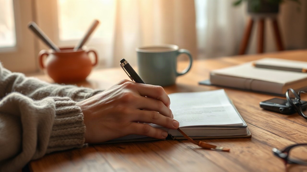 Editorial scene illustrating Journal Prompts for Fear Of Rejection