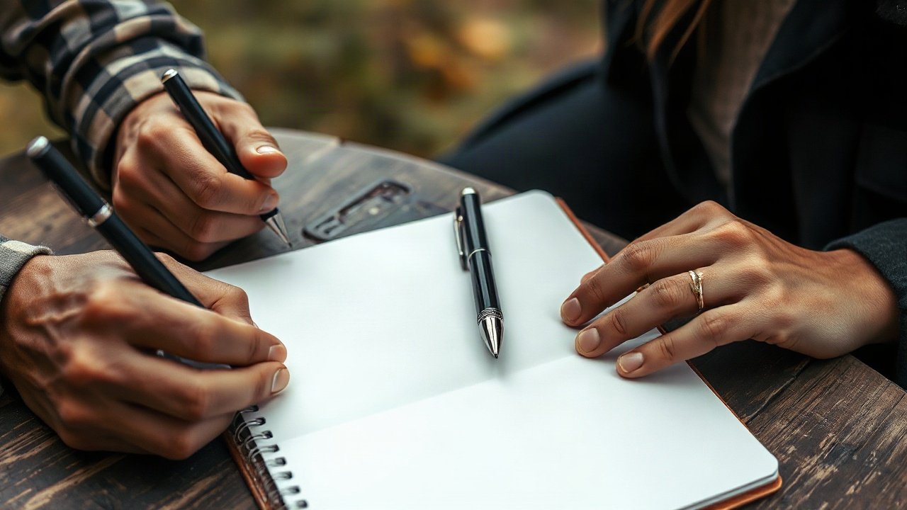 Editorial scene illustrating Second-Guessing Every Decision: How It Can Shape Your Manifestation Practice