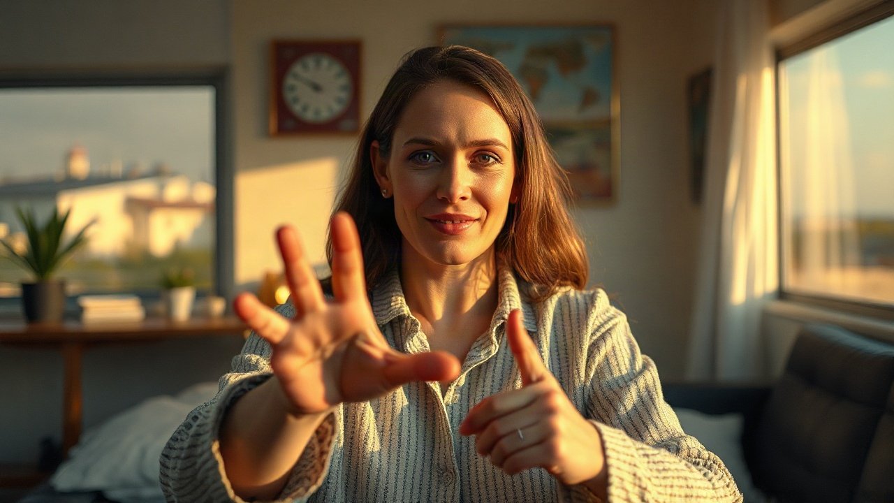 Editorial scene illustrating Acting As If Template: A Simple Version You Can Reuse