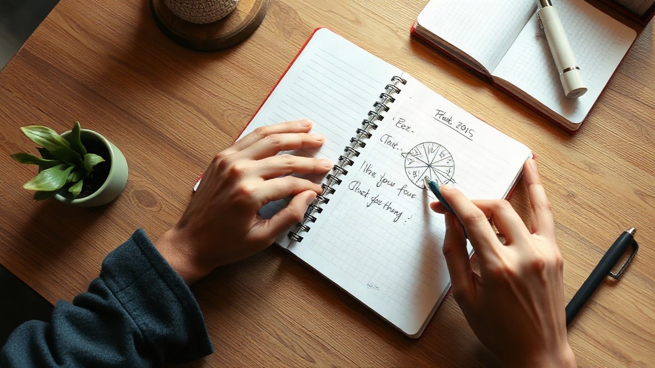 Editorial scene illustrating Can You Mix Focus Wheel With Other Manifestation Methods?