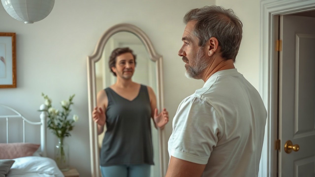 Editorial scene illustrating Can You Mix Mirror Work With Other Manifestation Methods?