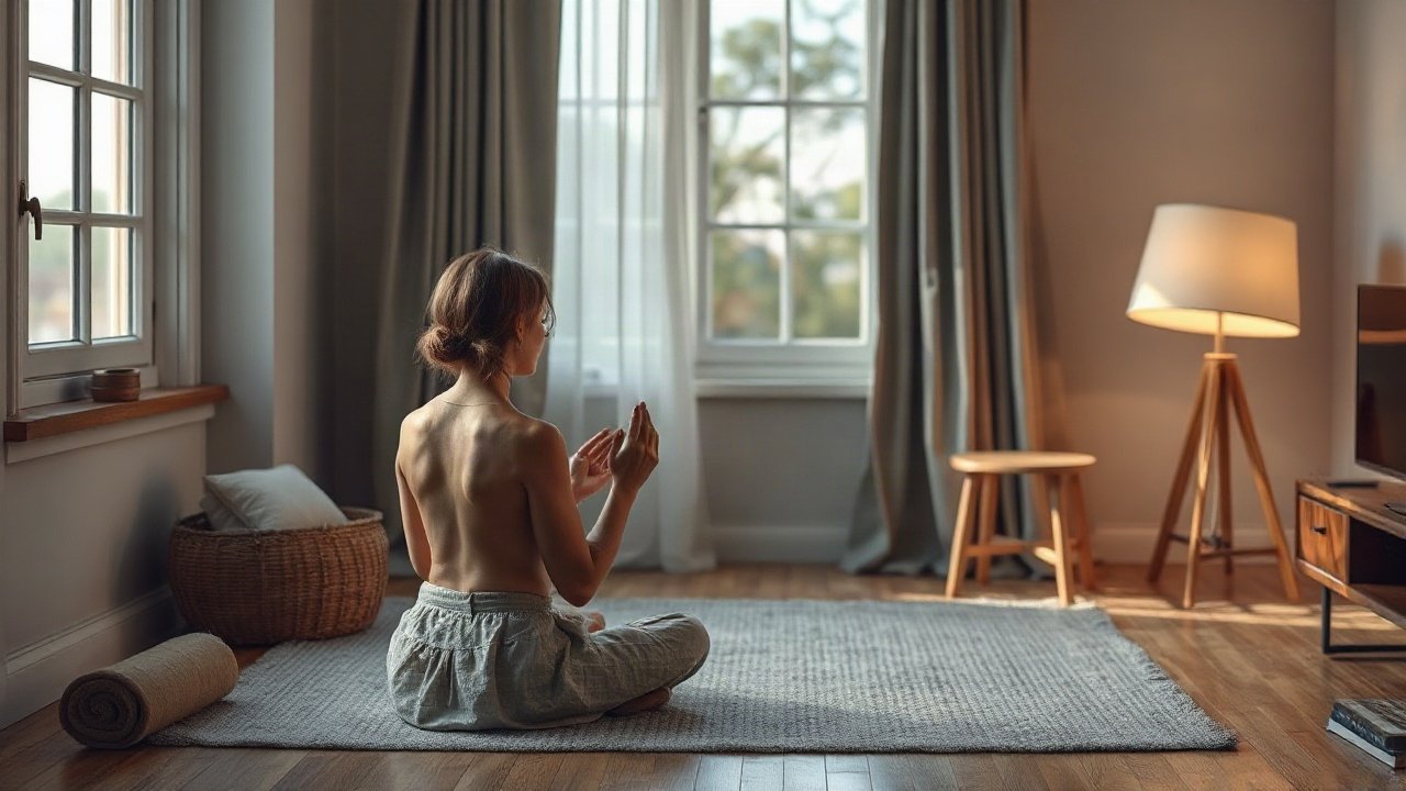 Editorial scene illustrating Common Meditation for Manifestation Mistakes