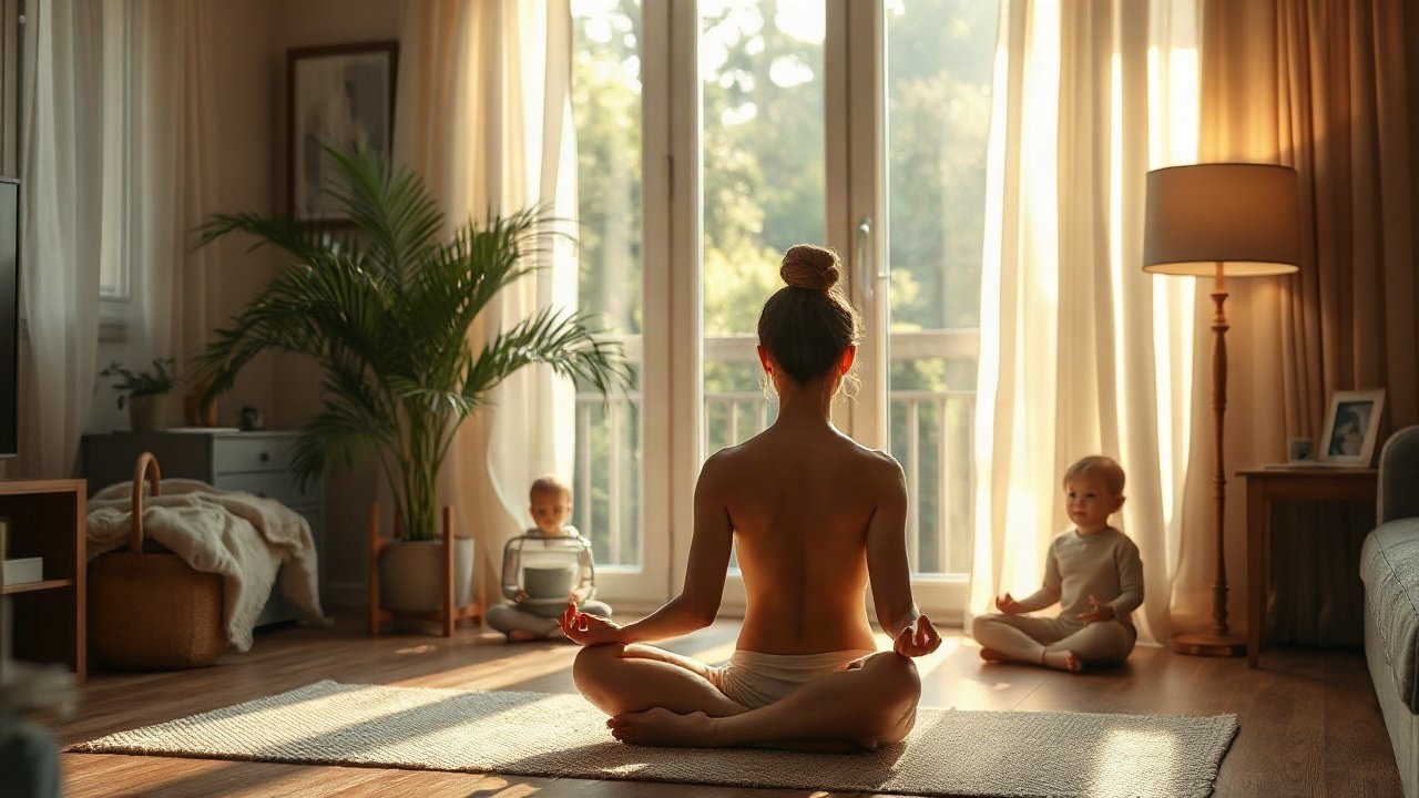 Editorial scene illustrating Does Meditation for Manifestation Work? What It Can and Cannot Do
