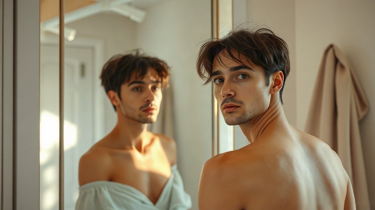 Editorial scene illustrating How Often Should You Do Mirror Work?