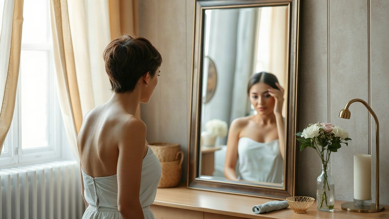 Editorial scene illustrating How to Do Mirror Work: Step-by-Step