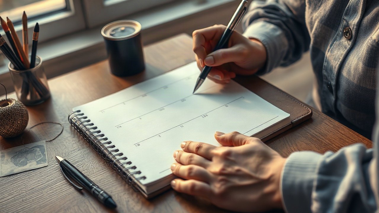 Editorial scene illustrating How to Track Progress With 17-Second Method Without Obsessing