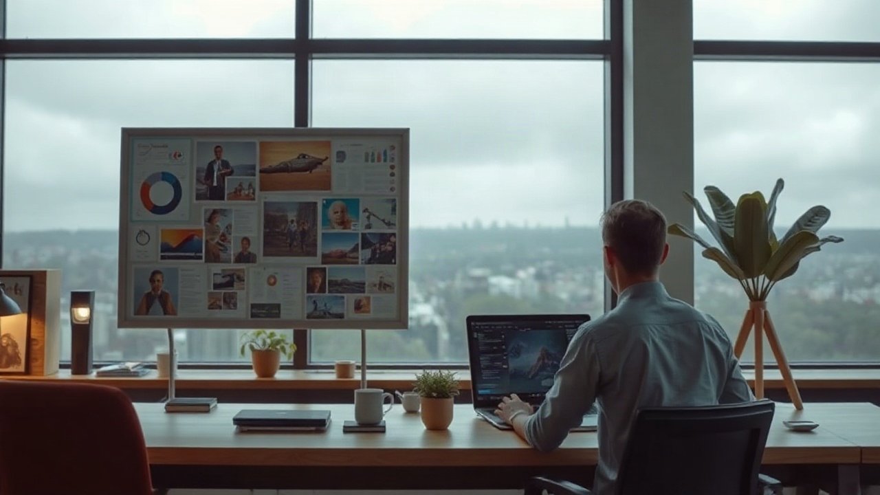 Editorial scene illustrating Vision Boards vs Visualization: What's the Difference and Which Fits You Better?