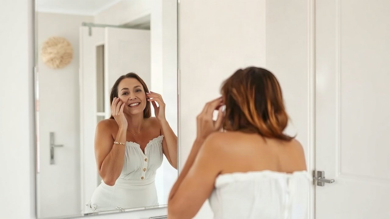 Editorial scene illustrating Mirror Work for Body Image: A Practical Guide