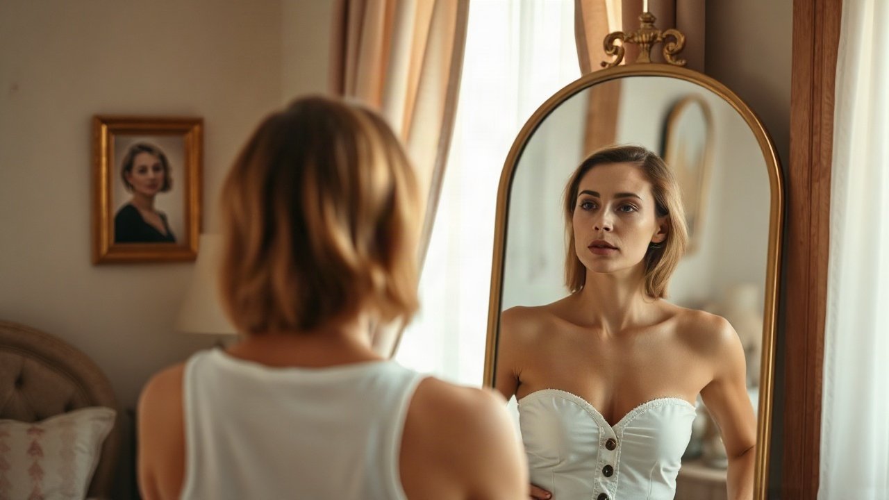 Editorial scene illustrating Mirror Work for Self-Concept: A Practical Guide