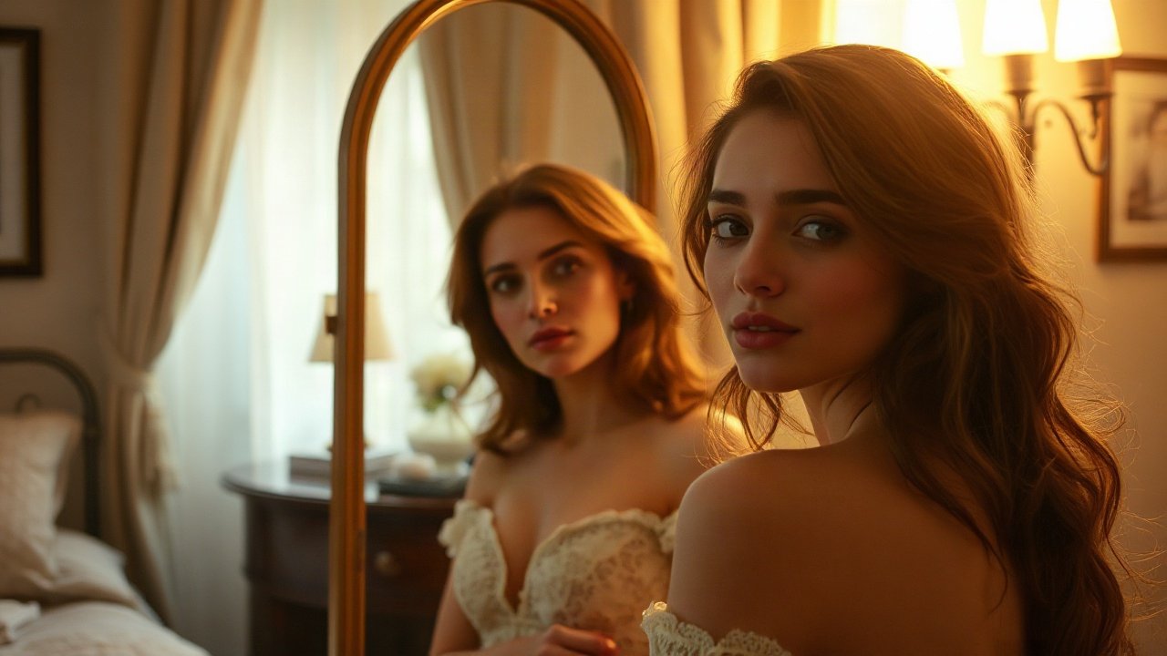 Editorial scene illustrating Mirror Work for Visibility: A Practical Guide