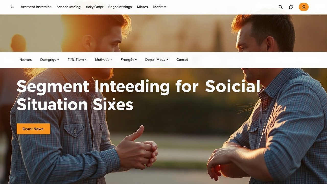 Editorial scene illustrating Segment Intending for Social Situations: A Practical Guide