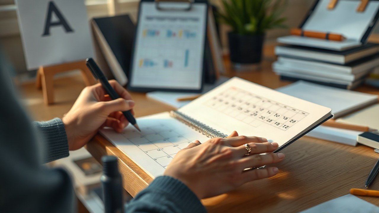 Editorial scene illustrating Do clear goals help people perform better?