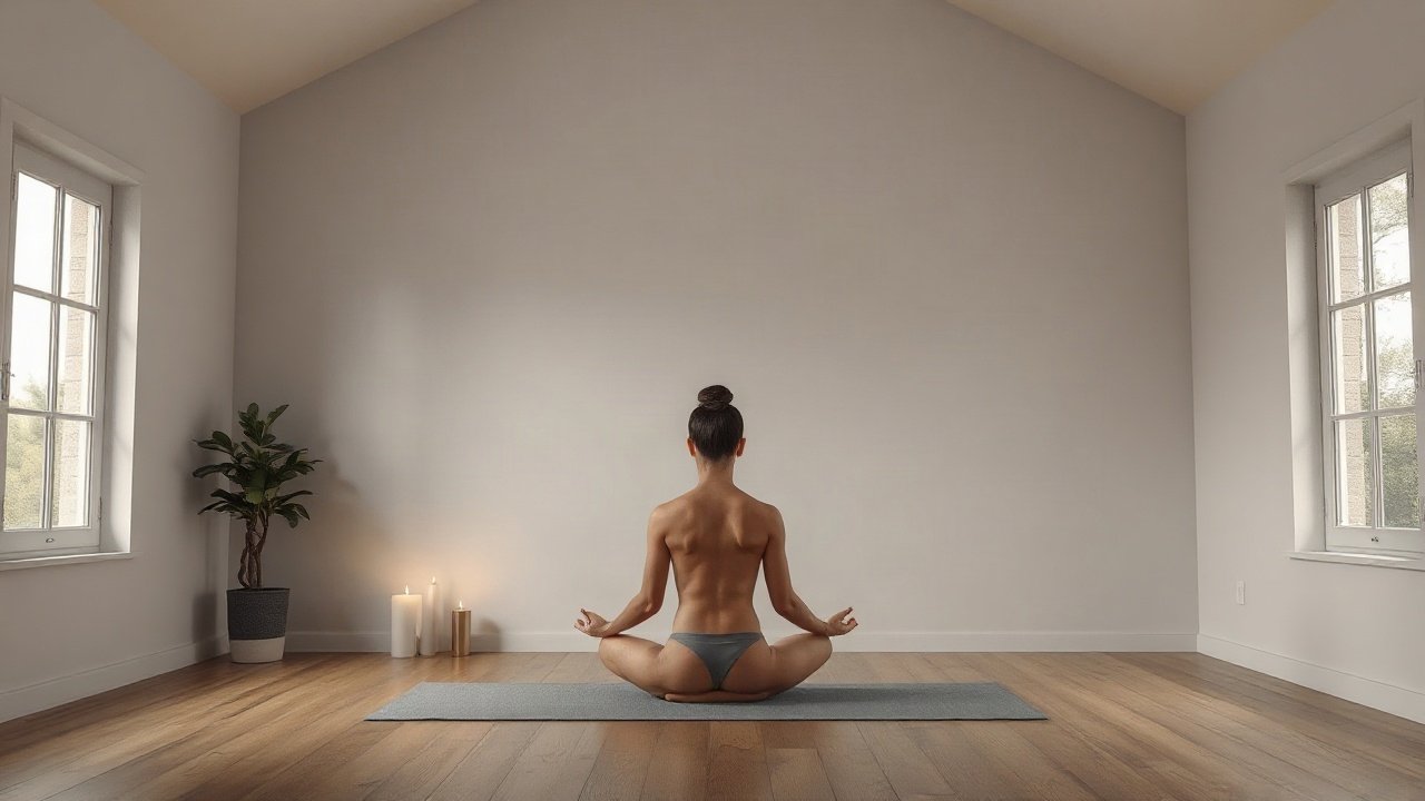 Editorial scene illustrating Meditation and Manifestation: The Useful Connection Without the Hype