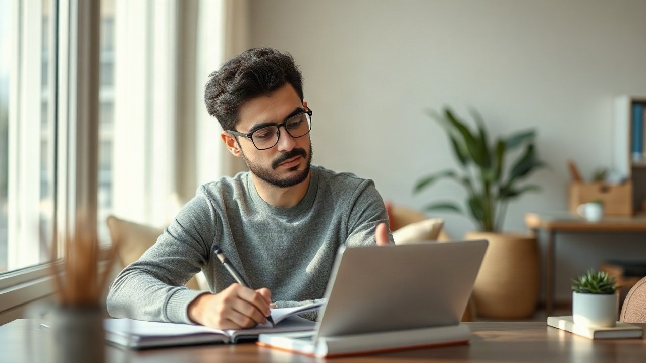 Editorial scene illustrating Self-affirmation theory and Manifestation: The Useful Connection Without the Hype