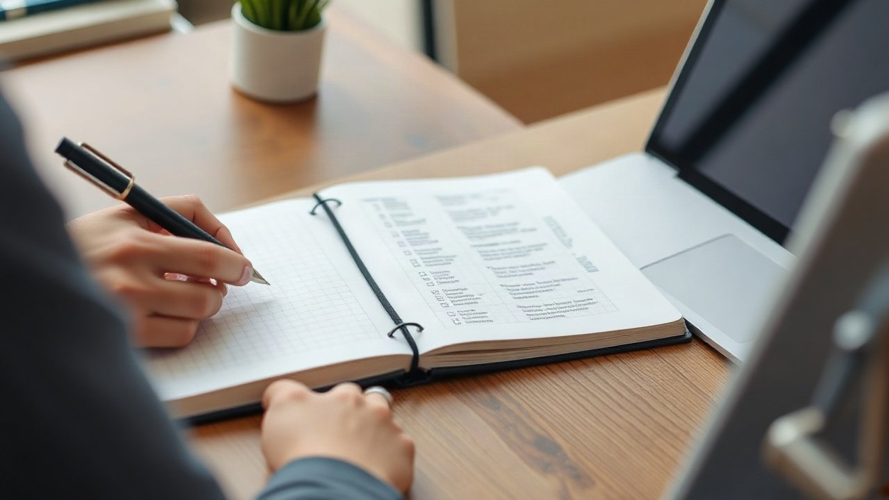 Editorial scene illustrating How to Track Real Progress Toward Extra Income