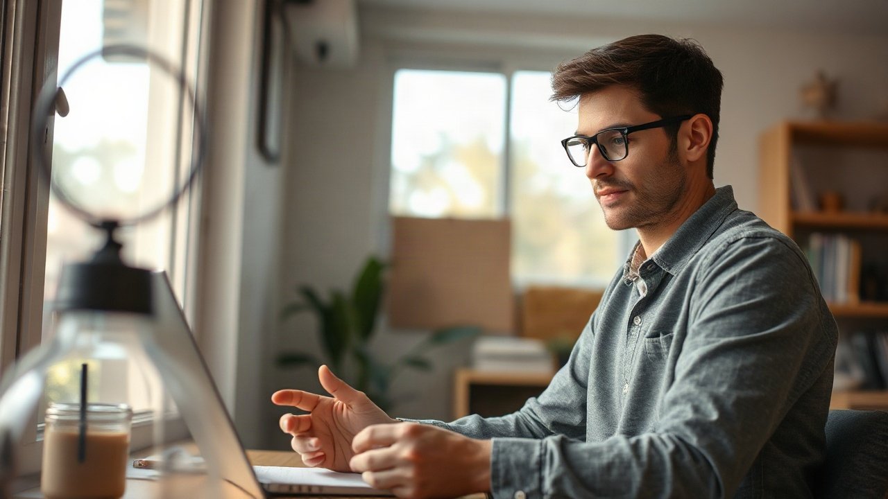 Editorial scene illustrating How to Track Real Progress Toward Future Self