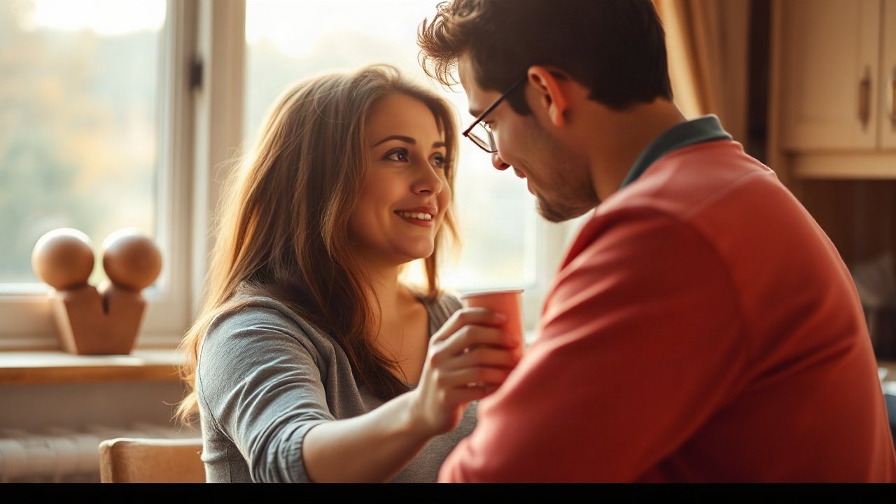 Editorial scene illustrating How to Visualize Dating Without Only Fantasising About the Result
