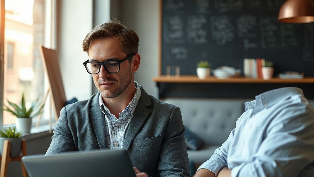 Editorial scene illustrating Manifesting Finding Clients: What to Focus on and What You Can Control