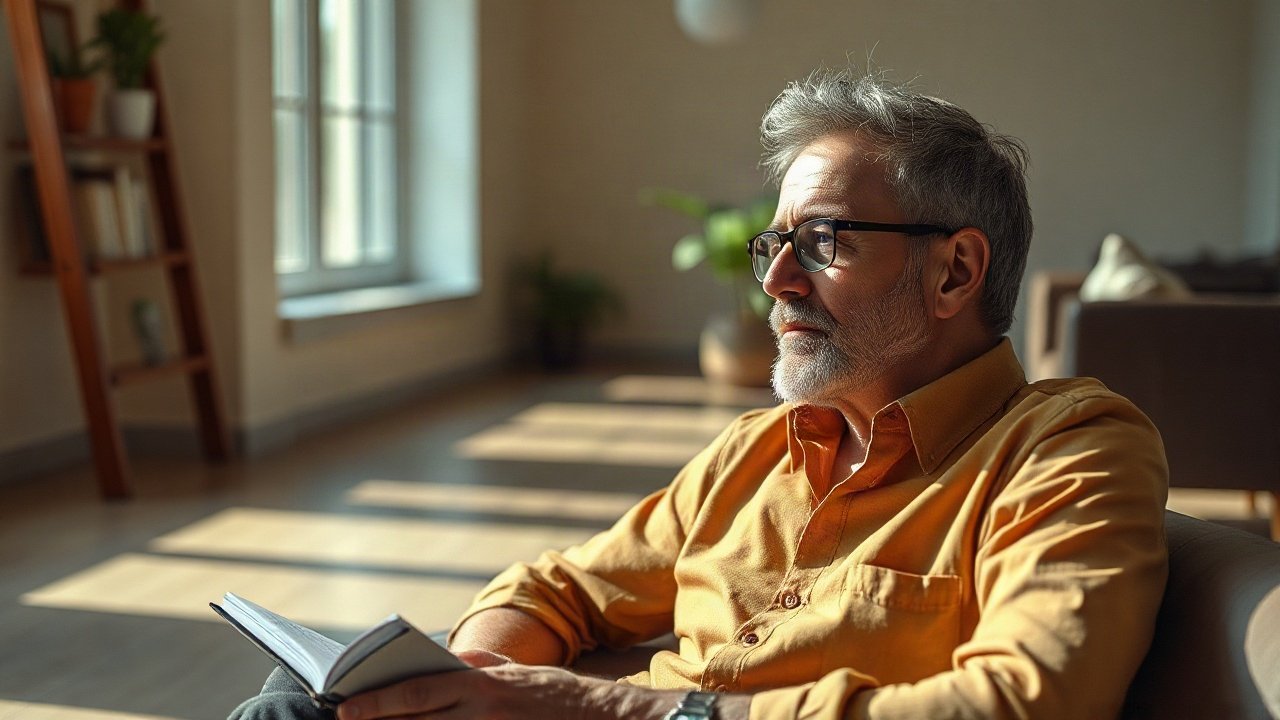Editorial scene illustrating Self-Concept for Career Change: The Identity Beliefs That Matter