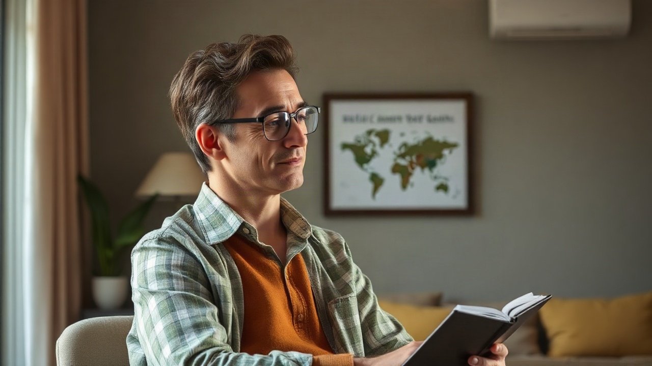 Editorial scene illustrating Self-Concept for Extra Income: The Identity Beliefs That Matter