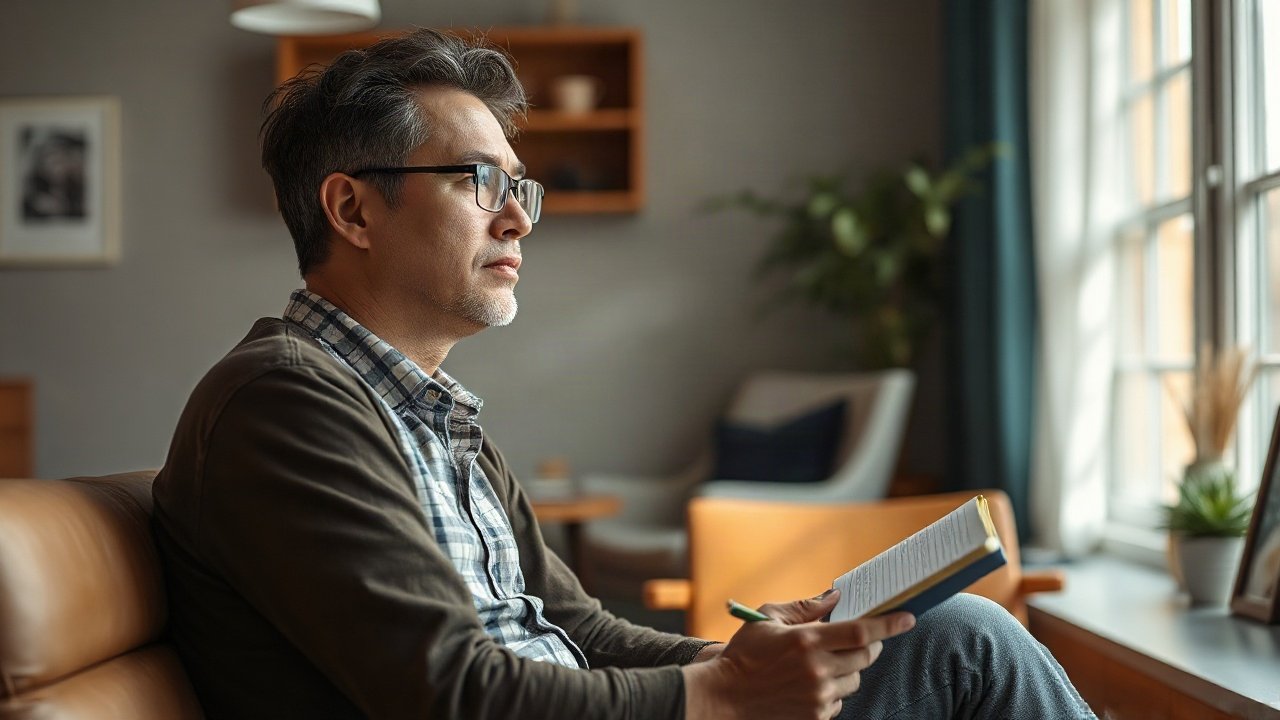 Editorial scene illustrating Self-Concept for Future Self: The Identity Beliefs That Matter