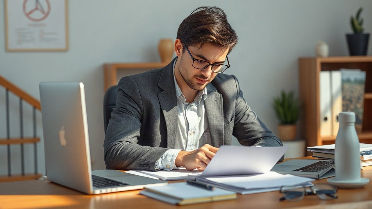 Editorial scene illustrating What to Do While You're Manifesting Dream Job