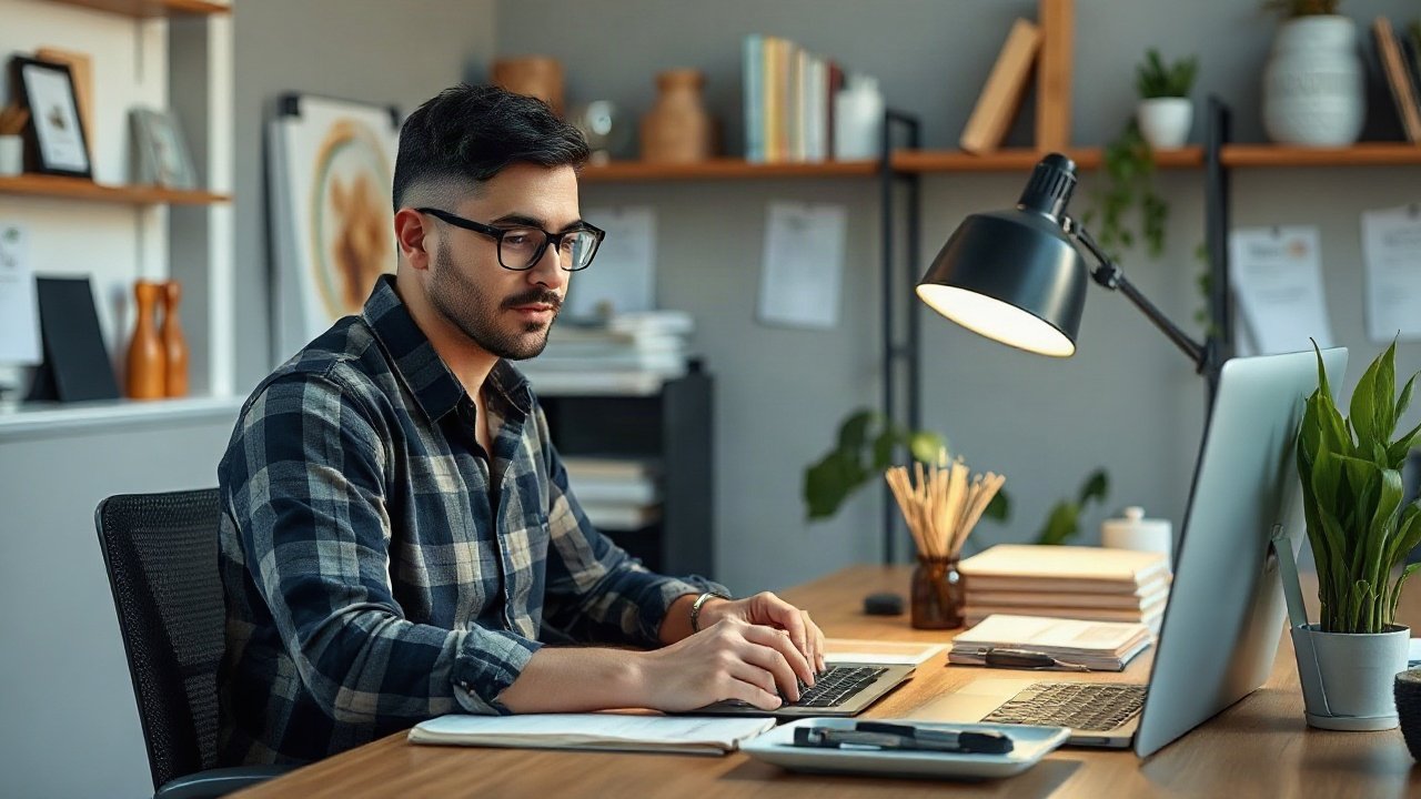 Editorial scene illustrating What to Do While You're Manifesting Finding Clients