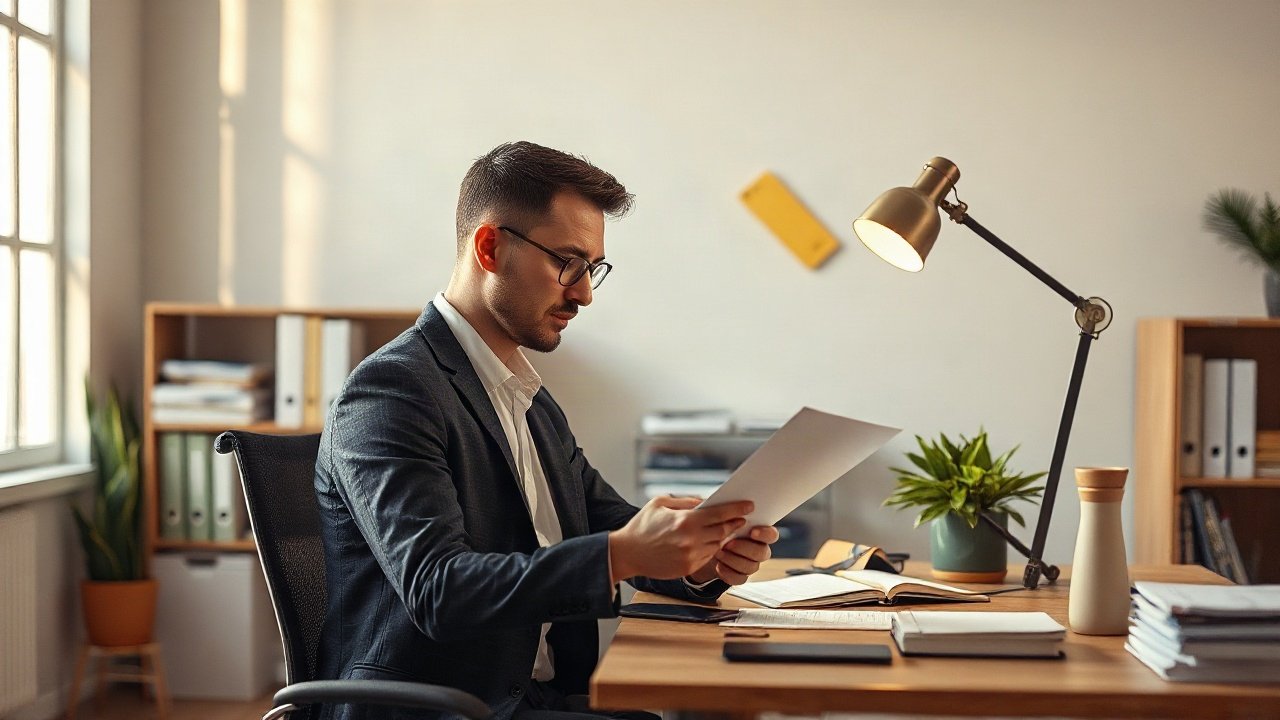 Editorial scene illustrating Why Manifesting New Job Can Feel Stuck