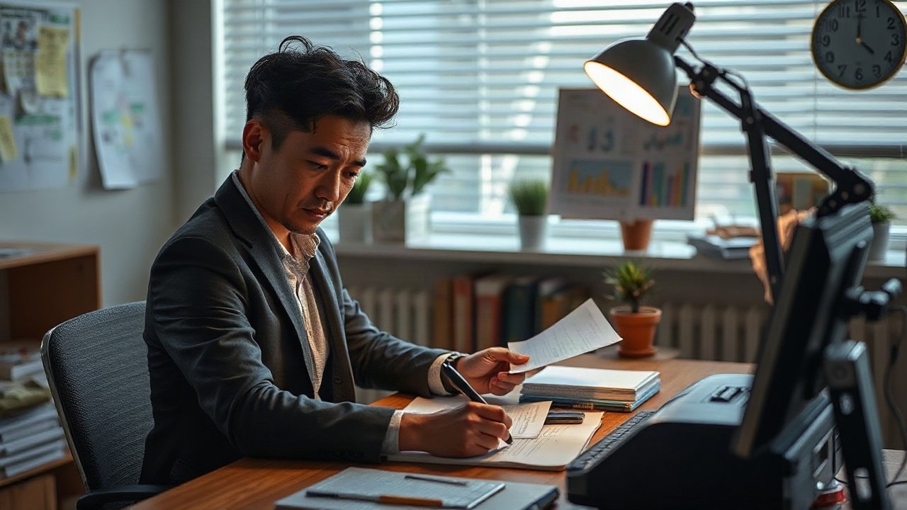 Editorial scene illustrating Why Manifesting Promotion Can Feel Stuck