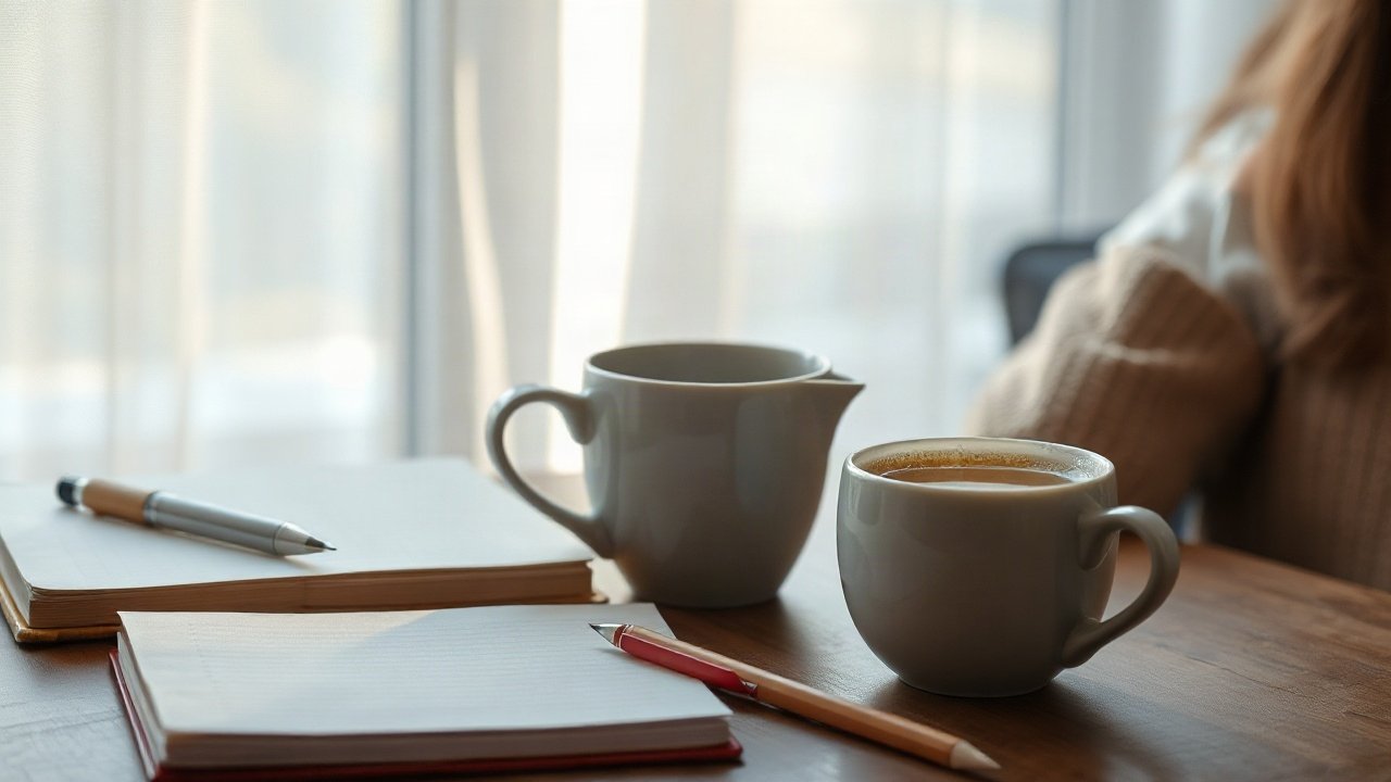 Editorial scene illustrating Do you need a morning routine?