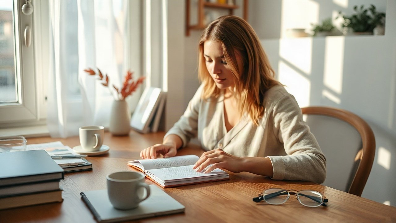 Editorial scene illustrating Is it okay to take a break from manifestation?